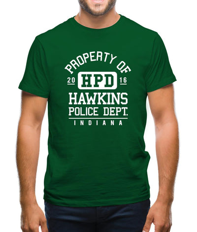 Hawkins Indiana Police Dept Mens T-Shirt