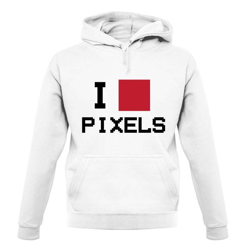 Pixel Heart unisex hoodie