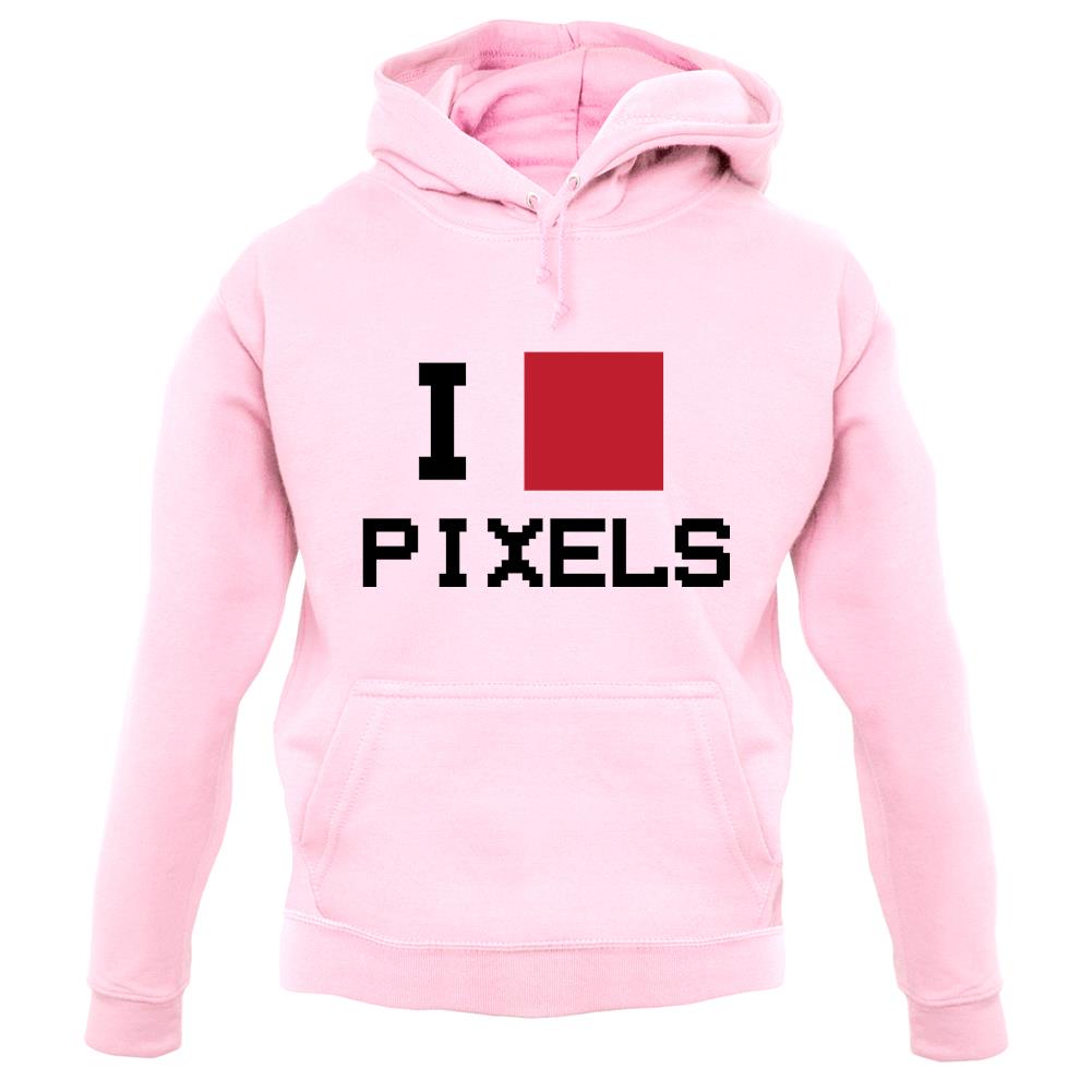 Pixel Heart unisex hoodie