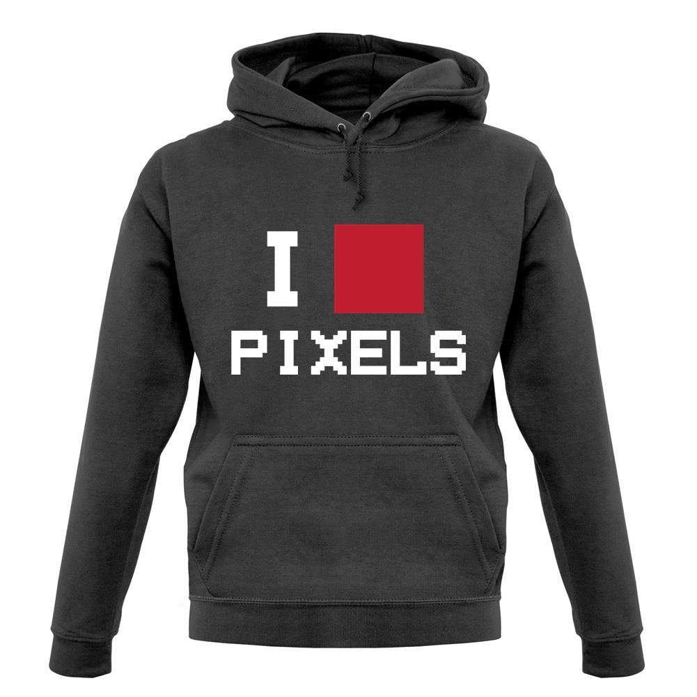 Pixel Heart unisex hoodie