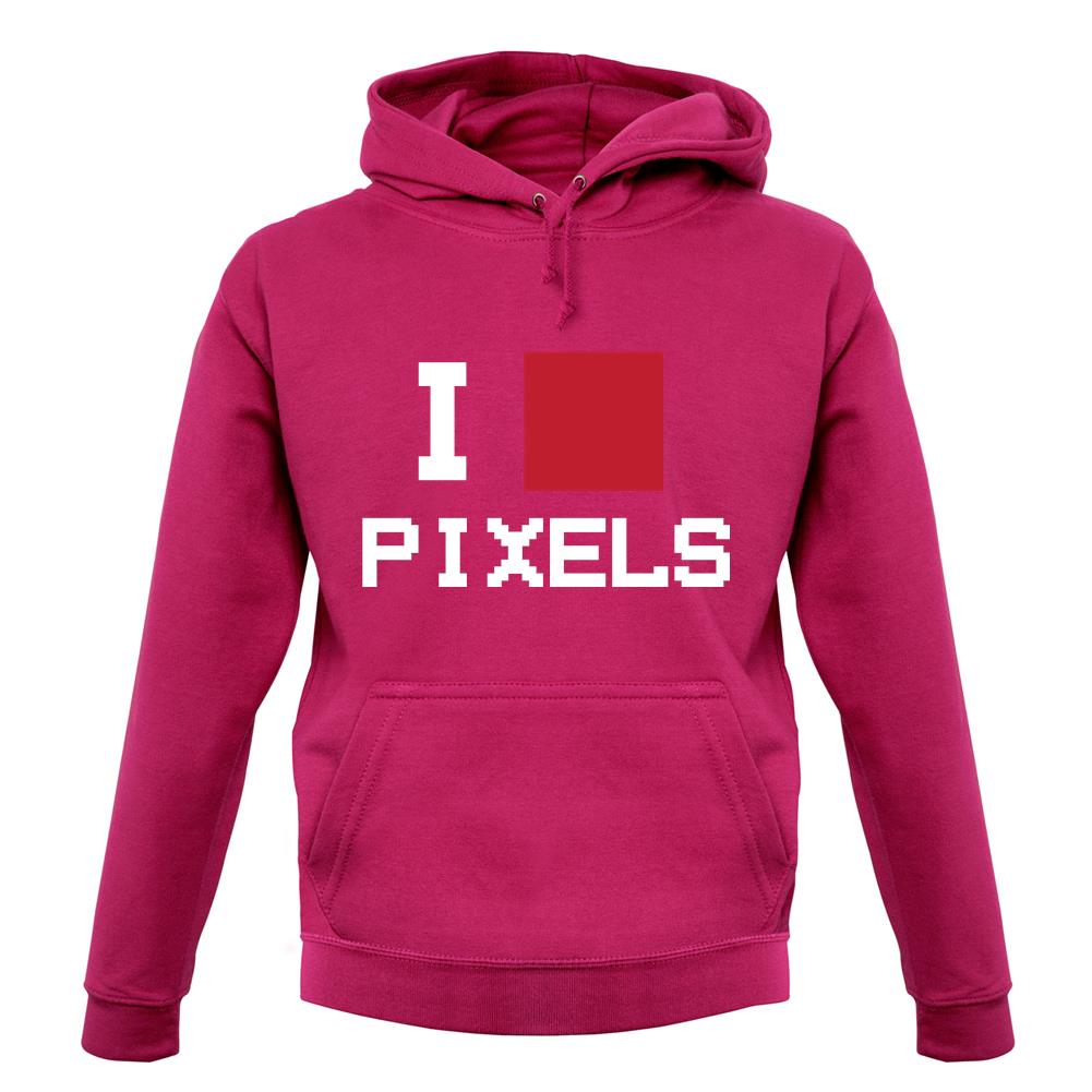Pixel Heart unisex hoodie