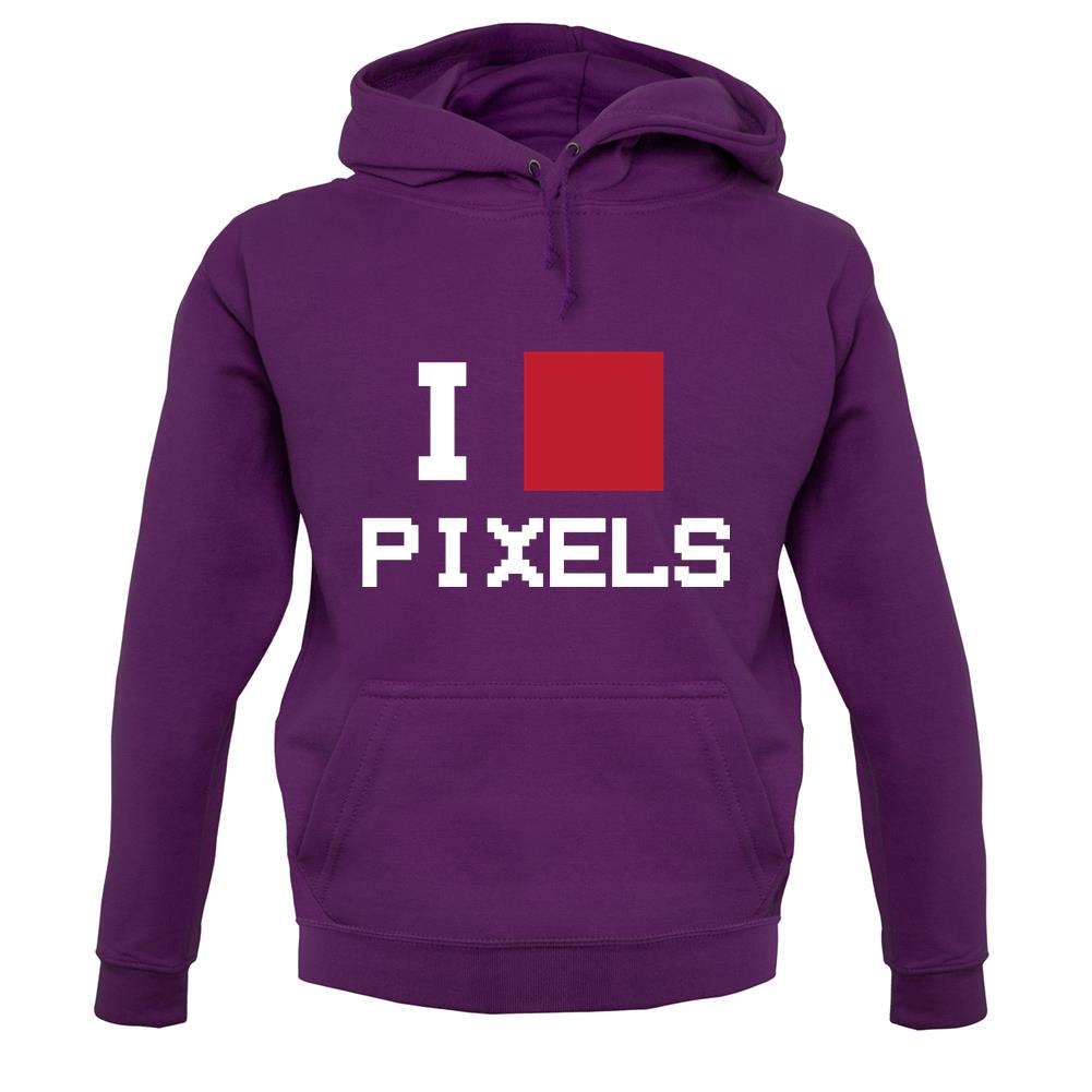 Pixel Heart unisex hoodie