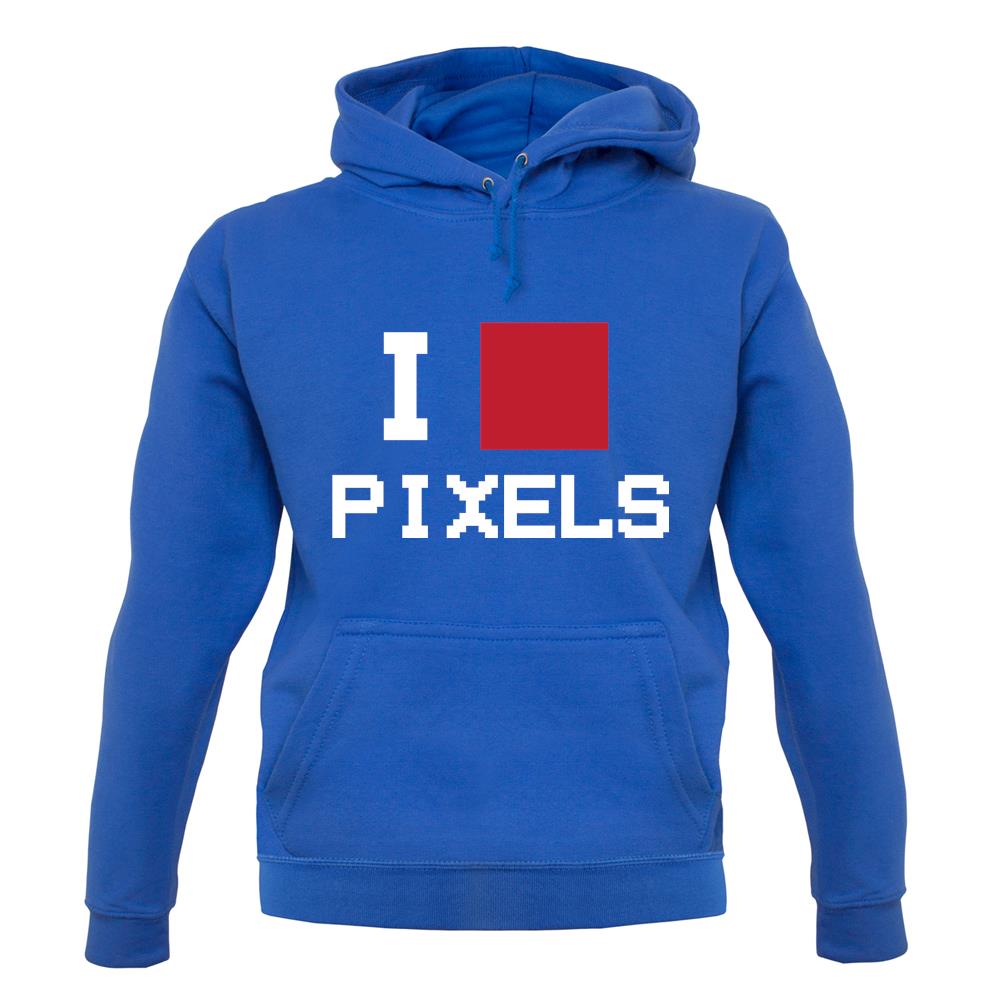 Pixel Heart unisex hoodie