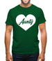 Heart Aunty Mens T-Shirt