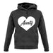 Heart Aunty unisex hoodie