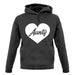 Heart Aunty unisex hoodie