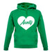 Heart Aunty unisex hoodie