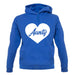 Heart Aunty unisex hoodie