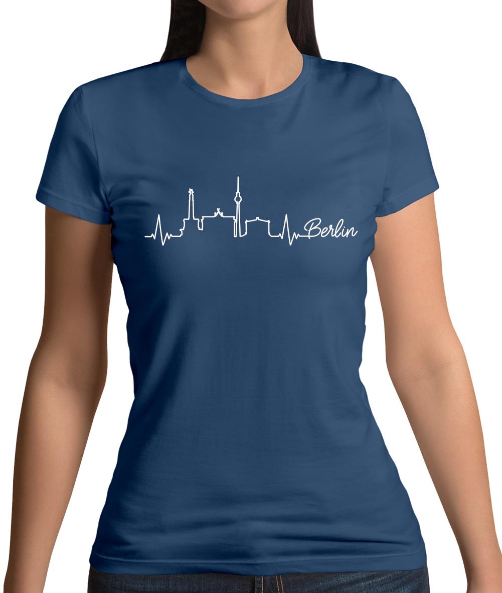 Berlin Heartbeat Womens T-Shirt