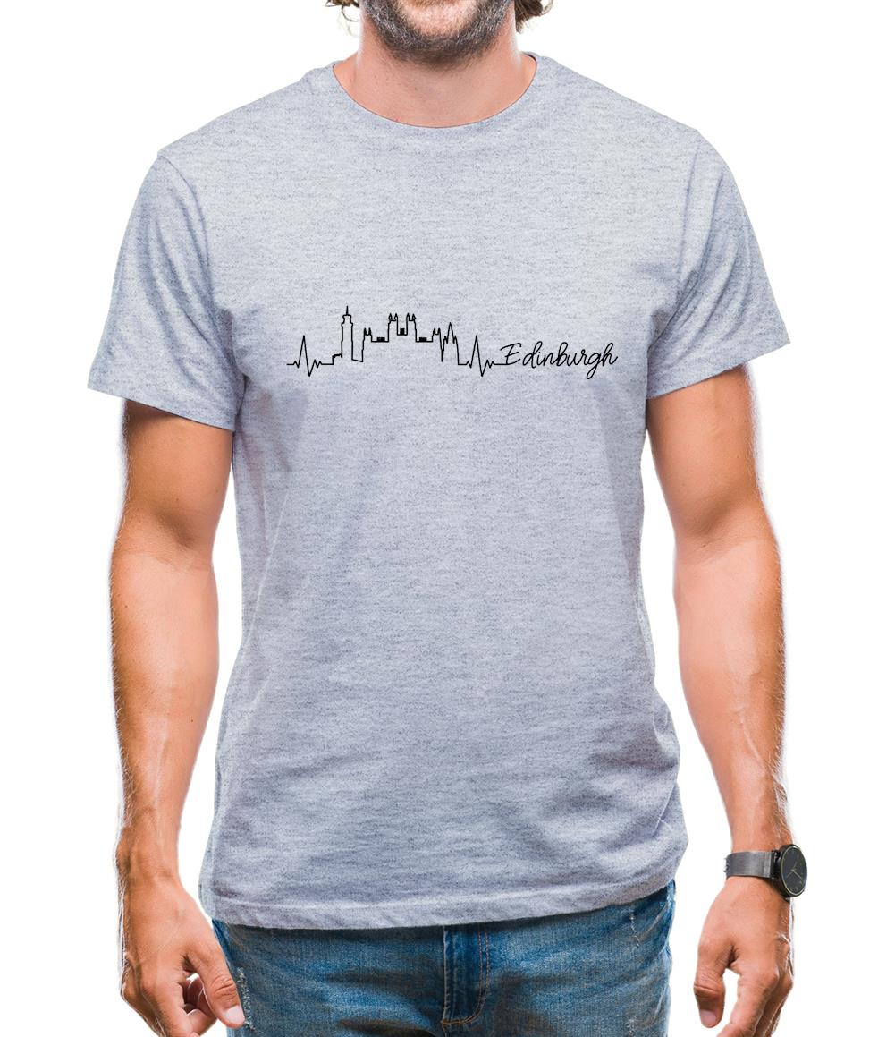 Edinburgh Heartbeat Mens T-Shirt