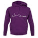 London Heartbeat unisex hoodie