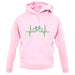 Cycling Heartbeat unisex hoodie