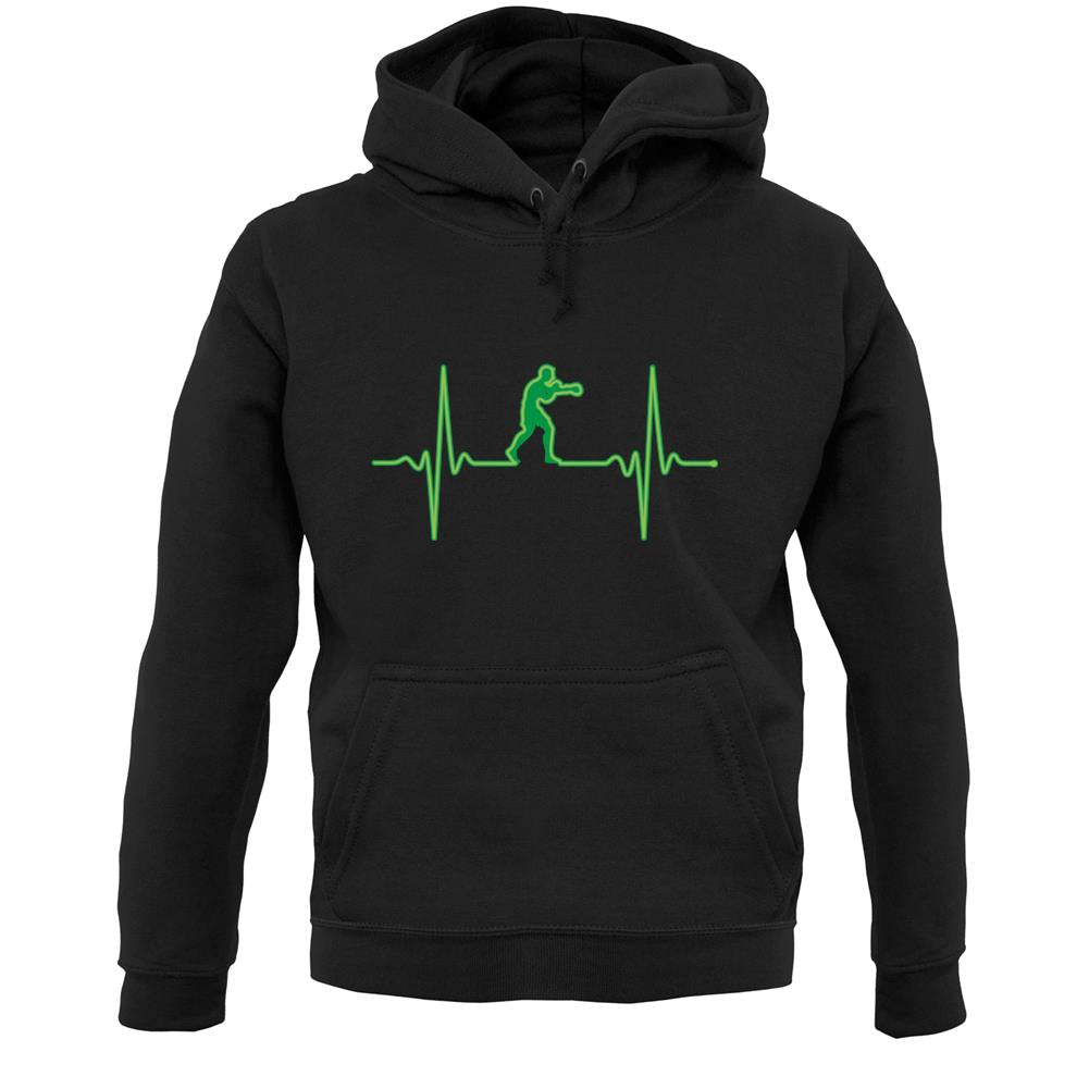 Heartbeat Boxing Unisex Hoodie