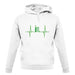 Heartbeat Cricket unisex hoodie