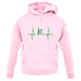 Heartbeat Cricket unisex hoodie