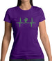 Heartbeat Usb Womens T-Shirt