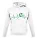 Football Heartbeat unisex hoodie