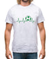 Football Heartbeat Mens T-Shirt