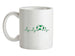 Heartbeat Sports Green_Football Ceramic Mug