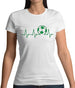 Football Heartbeat Womens T-Shirt