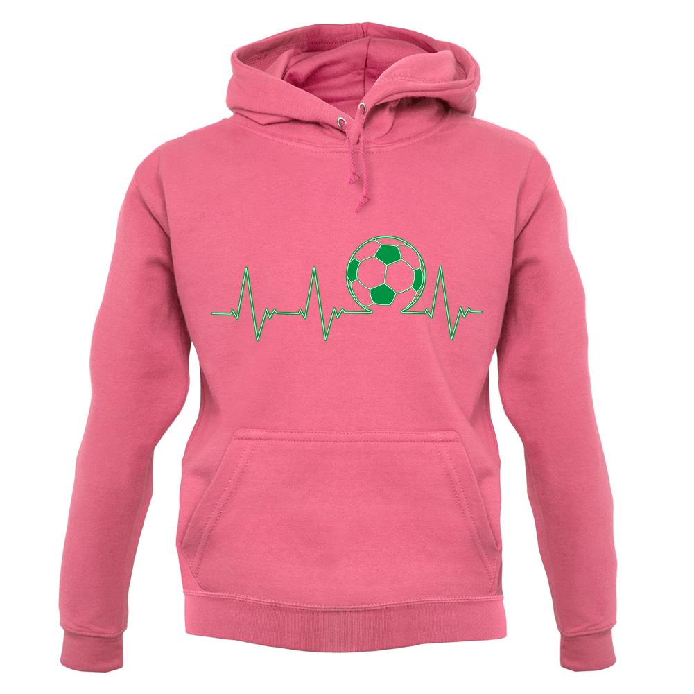 Football Heartbeat unisex hoodie