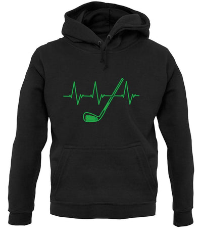 Golf Heartbeat unisex hoodie