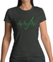 Hockey Heartbeat Womens T-Shirt