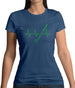 Hockey Heartbeat Womens T-Shirt