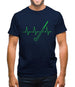 Hockey Heartbeat Mens T-Shirt