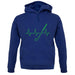 Hockey Heartbeat unisex hoodie