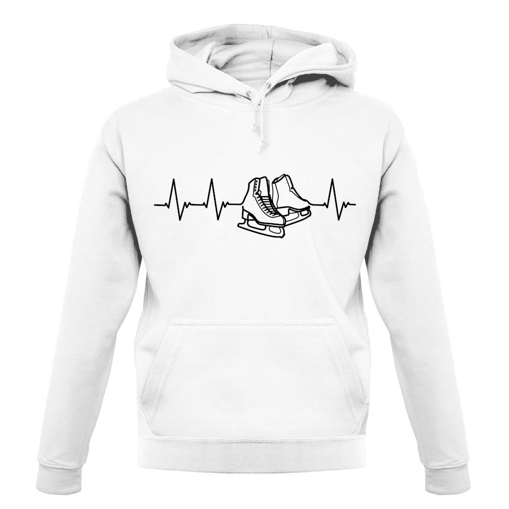 Heart Beat - Ice Skating unisex hoodie