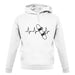 Heart Beat - Snowboarding unisex hoodie