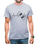 Heart Beat - Snowboarding Mens T-Shirt