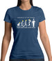 Hierarchy Of Trades Electricians Womens T-Shirt