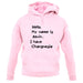 Hello. My Name Is Kevin. I Have Changnesia unisex hoodie