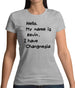 Hello. My Name Is Kevin. I Have Changnesia Womens T-Shirt