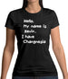 Hello. My Name Is Kevin. I Have Changnesia Womens T-Shirt