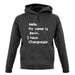 Hello. My Name Is Kevin. I Have Changnesia unisex hoodie