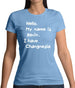 Hello. My Name Is Kevin. I Have Changnesia Womens T-Shirt