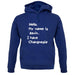 Hello. My Name Is Kevin. I Have Changnesia unisex hoodie