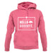 Hello Goodbye Unisex Hoodie