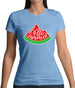 Hello Summer Watermelon Womens T-Shirt