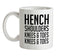 Hench Shoulders Knees & Toes Ceramic Mug