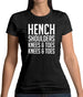 Hench Shoulders Knees & Toes Womens T-Shirt