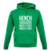 Hench Shoulders Knees & Toes unisex hoodie