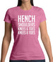 Hench Shoulders Knees & Toes Womens T-Shirt