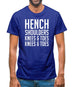 Hench Shoulders Knees & Toes Mens T-Shirt