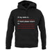 Hi My Name Is, If Found Please Return To unisex hoodie