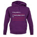 Hi My Name Is, If Found Please Return To unisex hoodie