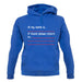 Hi My Name Is, If Found Please Return To unisex hoodie